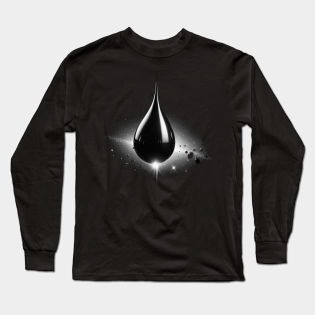 Droplet Long Sleeve T-Shirt by orange-teal